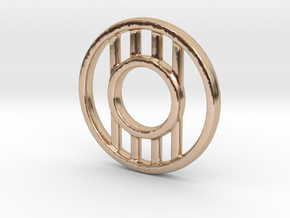M19 in 14k Rose Gold Plated Brass