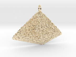 TEMPLE Pendant in 14K Yellow Gold