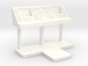 Command Console - Free Standing 1/10 in White Processed Versatile Plastic