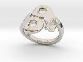 Saffo Ring 19 – Italian Size 19 in Platinum