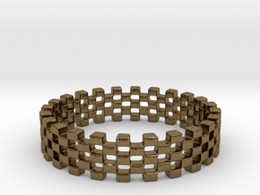 Continum Ring (US Size-4) in Natural Bronze: 4 / 46.5