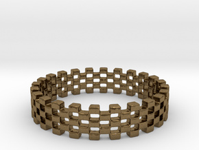 Continum Ring (US Size-5)  in Natural Bronze: 5 / 49