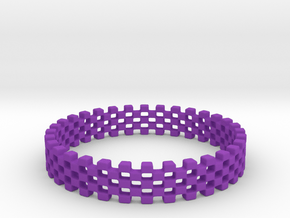 Continum Ring (US Size-10)  in Purple Processed Versatile Plastic: 10 / 61.5