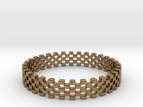 Continum Ring (US Size-10)  in Natural Brass: 10 / 61.5