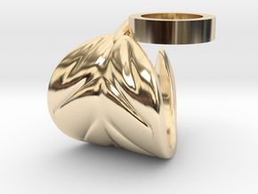 FLEURISSANT - Leaf ring #5 in 14K Yellow Gold