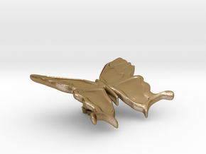 FLEURISSANT - Butterfly #3 in Polished Gold Steel