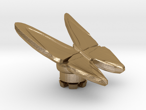 FLEURISSANT - Butterfly #2 in Polished Gold Steel