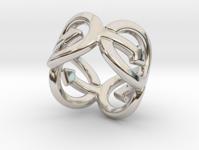 Coming Out Ring 14 – Italian Size 14 in Platinum