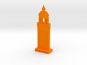 Lebuinustorentje Deventer 3DWP in Orange Processed Versatile Plastic