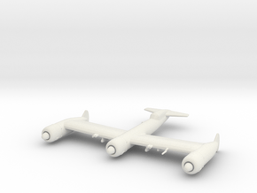 Blohm & Voss P.170 (without ordnance) in White Natural Versatile Plastic: 1:200