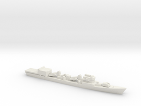  Type 051D Destroyer w/ Helo Hanger, 1/1800 in White Natural Versatile Plastic