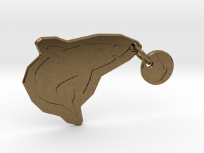 Underwater Food Chain in Natural Bronze (Interlocking Parts)