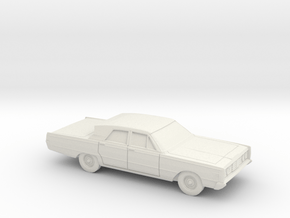 1/87 1965 Mercury Breezeway Sedan in White Natural Versatile Plastic