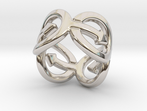 Coming Out Ring 15 – Italian Size 15 in Platinum