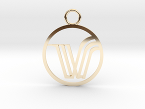 VitaMist pendant in 14k Gold Plated Brass