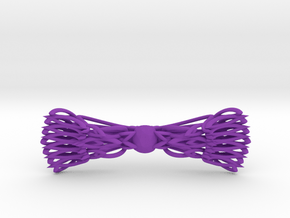Bow tie/ ties in Purple Processed Versatile Plastic