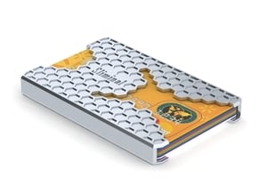 Sliminal "Hive" (8 Cards) in White Natural Versatile Plastic