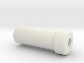 Ferrule Cap in White Natural Versatile Plastic