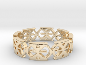 MMERE DANE (time changes) Ring Size 7 in 14K Yellow Gold