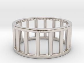 Albaro Ring- Size,9 in Platinum
