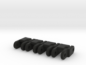 Shackles For Leaf Spring 4x in Black Natural Versatile Plastic
