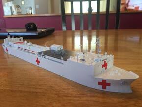Mercy Class Hospital Ship in White Natural Versatile Plastic: 1:700
