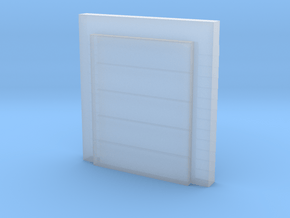 'N Scale' - 8'x10'Dock Door w/ Seal in Tan Fine Detail Plastic