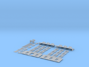 NVIM52 - City buildings in Smooth Fine Detail Plastic