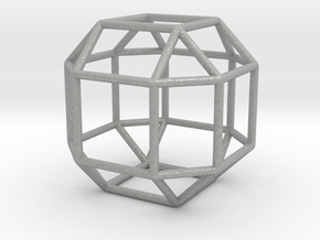 Rhombicuboctahedron 1.3" in Aluminum
