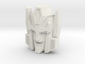 Headmonster Draculon Face (Titans Return) in White Natural Versatile Plastic