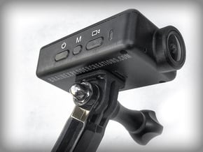 Mobius 2 To GoPro Adapter in Black Natural Versatile Plastic