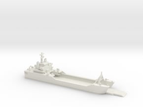1/700 Scale Besson class LSV Ramp Down in White Natural Versatile Plastic