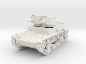 PV140 7TP Dual Turret (1/48) in White Natural Versatile Plastic