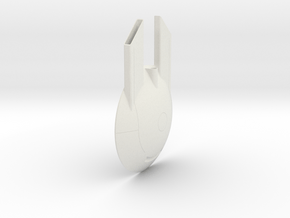 Oblivion Defender Side Turret in White Natural Versatile Plastic