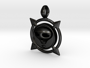 Voodoo Velvet - Pendant in Matte Black Steel