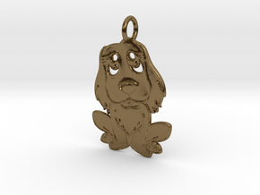 Cutest Pendant in Polished Bronze