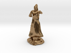 D&D Unarmed Bladeling Monk Mini in Natural Brass
