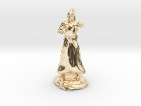 D&D Unarmed Bladeling Monk Mini in 14K Yellow Gold