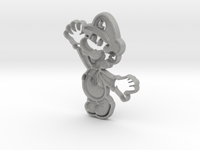 Paper Luigi in Aluminum