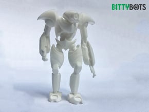 Humanoid BittyBot MK1 in White Natural Versatile Plastic
