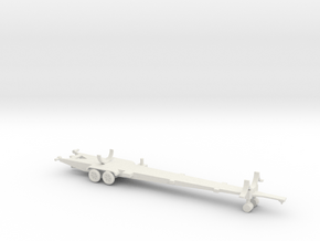 1/144 Scale Thor Missile Trailer in White Natural Versatile Plastic