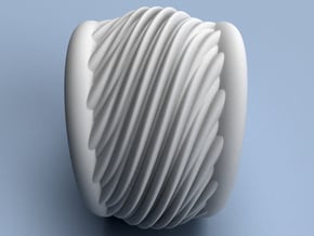 Makin' Waves - Size12 (21.49 mm) in Polished Silver