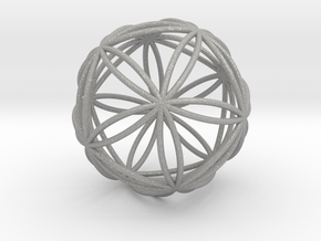 Icosasphere 1.8" in Aluminum