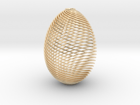 Designer Egg in 14K Yellow Gold