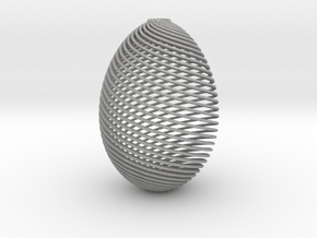 Designer Egg in Aluminum