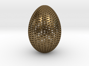 Designer Egg 2 in Natural Bronze