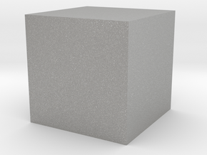 Material Sample 10mm Cube in Aluminum