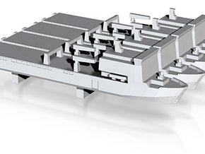 Bay-class landing ship x 4, 1/6000 in Tan Fine Detail Plastic