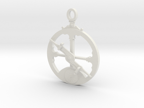 Mariner's Astrolabe  in White Natural Versatile Plastic