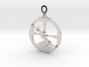 Mariner's Astrolabe  in Rhodium Plated Brass